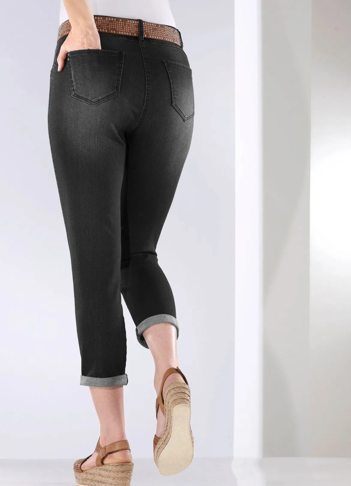 Jeans mit Push-up-Effekt