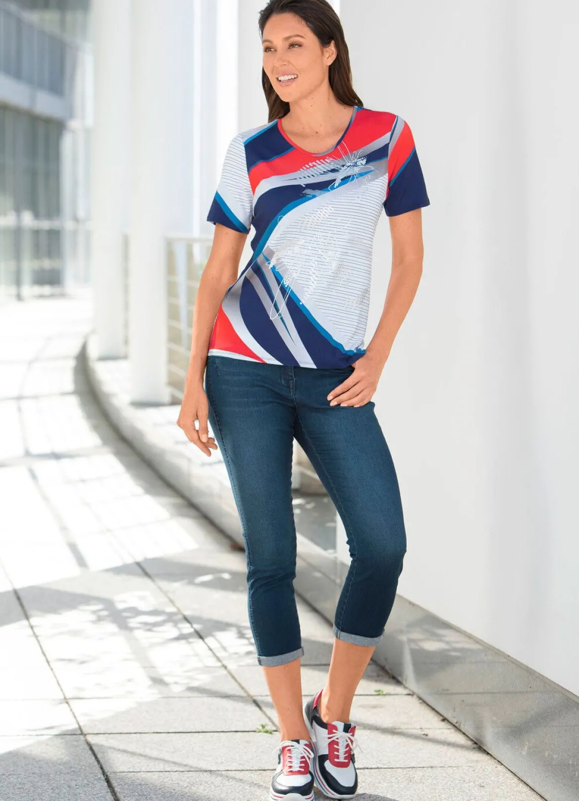 Jeans mit Push-up-Effekt
