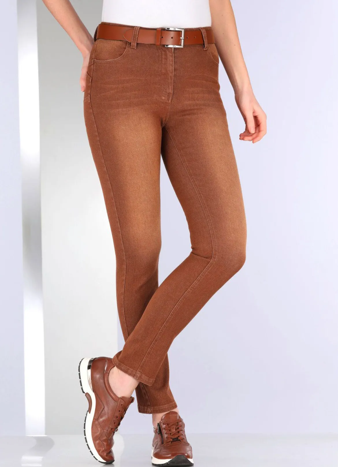 Jeans mit Push-up-Effekt