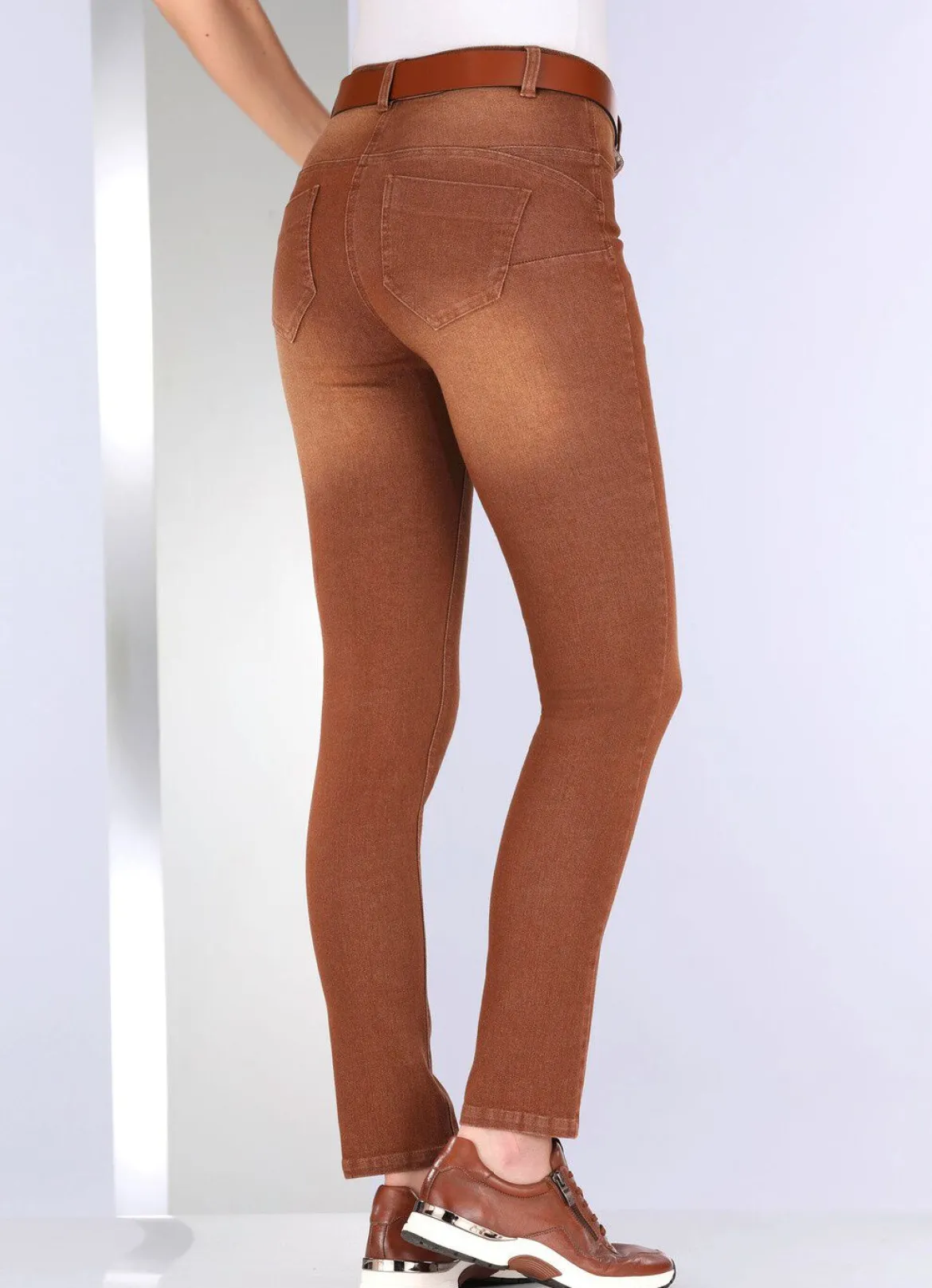 Jeans mit Push-up-Effekt