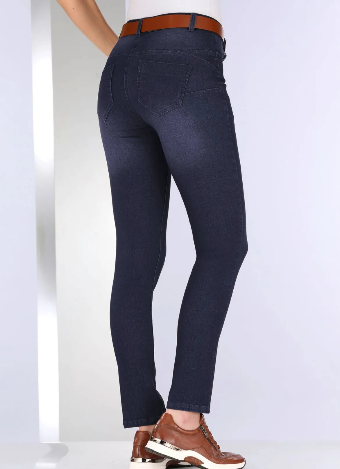 Jeans mit Push-up-Effekt