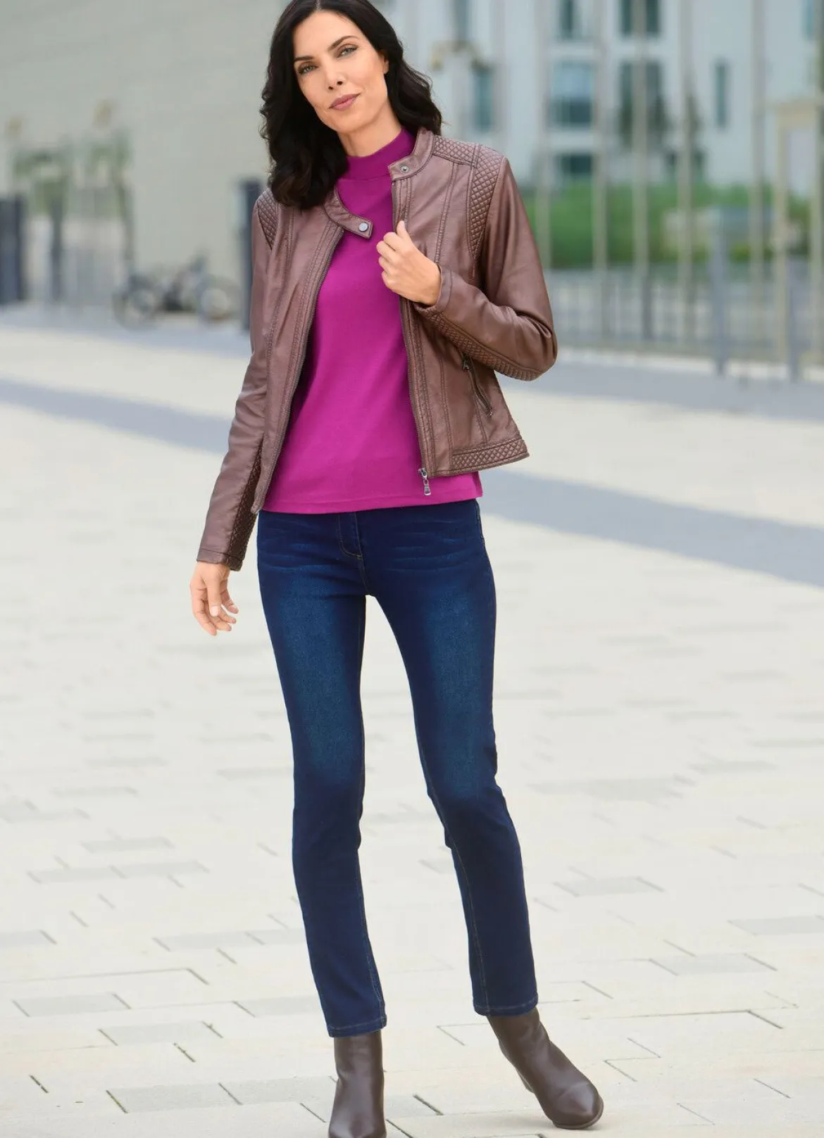 Jeans mit Push-up-Effekt