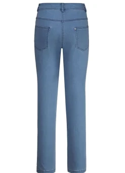 Jeans mit schöner Stickerei