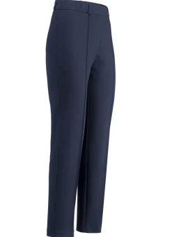 Jerseyhose mit abgesteppten Biesen