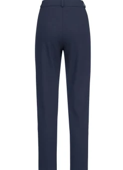 Jerseyhose mit abgesteppten Biesen