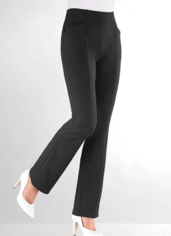 Jerseyhose mit ausgestellter Fußweite