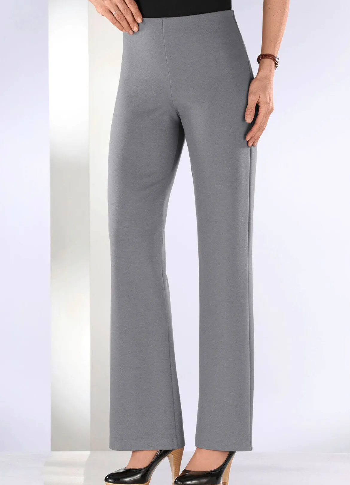 Jerseyhose mit ausgestellter Fußweite