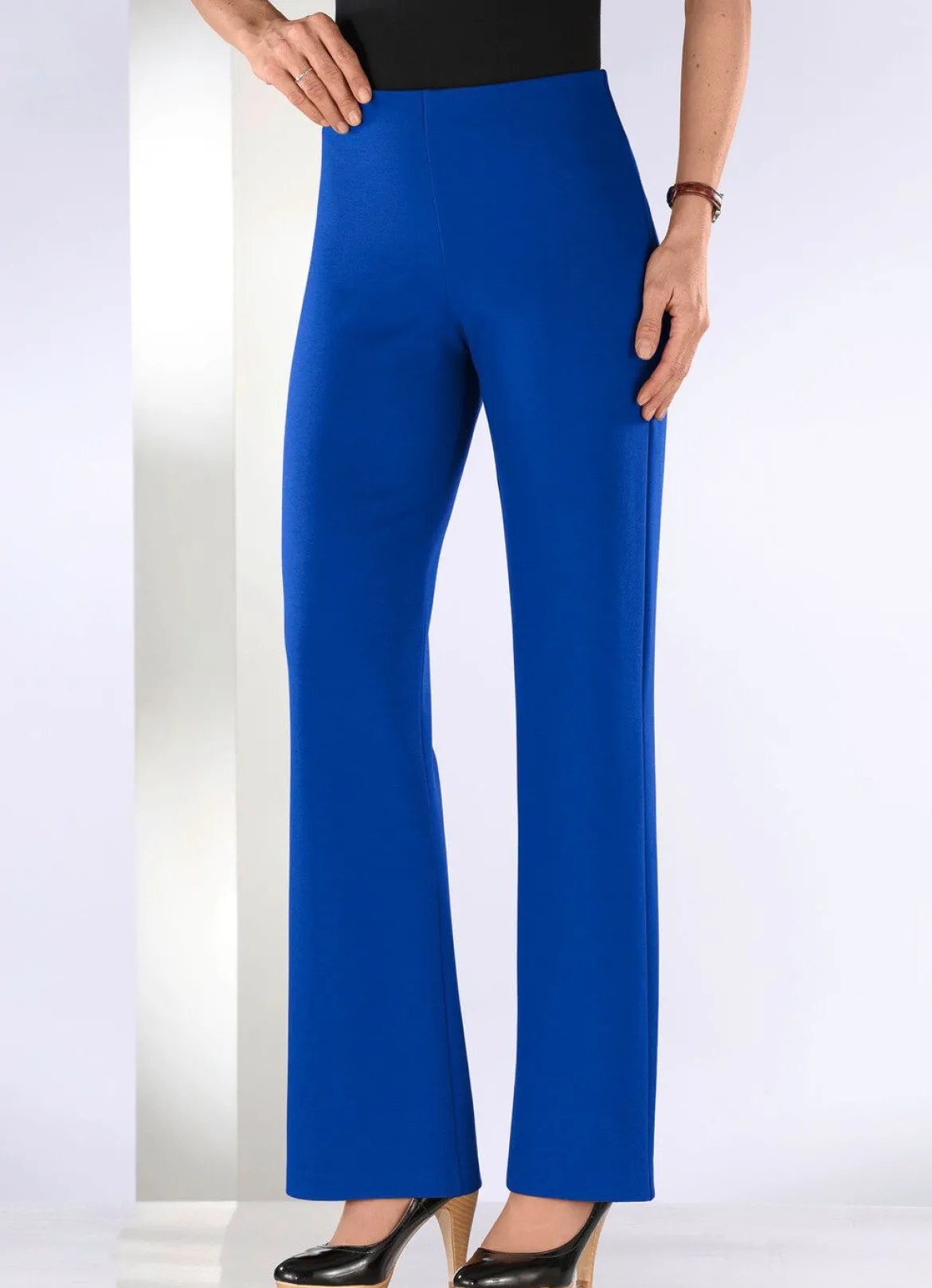 Jerseyhose mit ausgestellter Fußweite