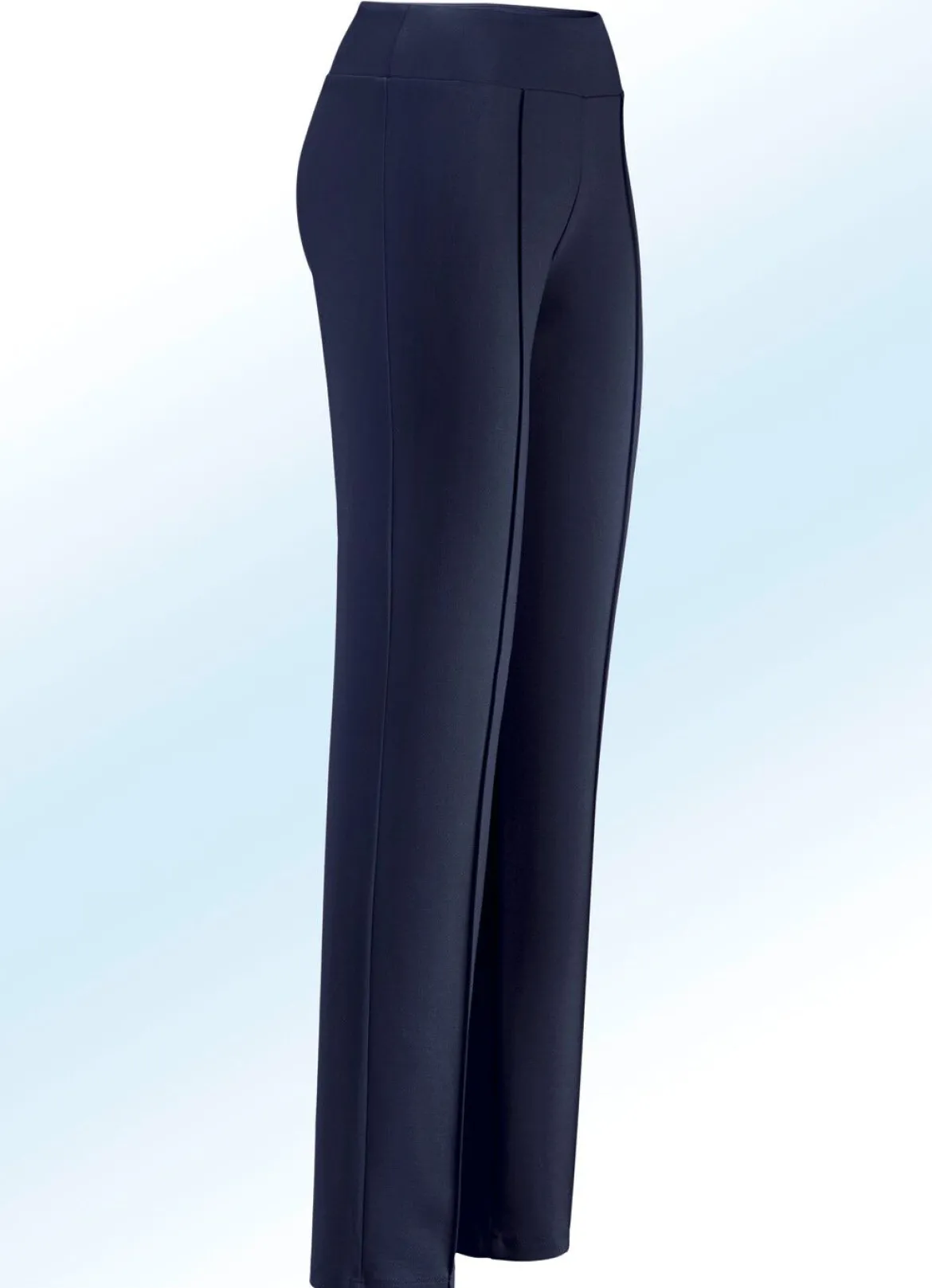Jerseyhose mit höherem, elastischem Formbund
