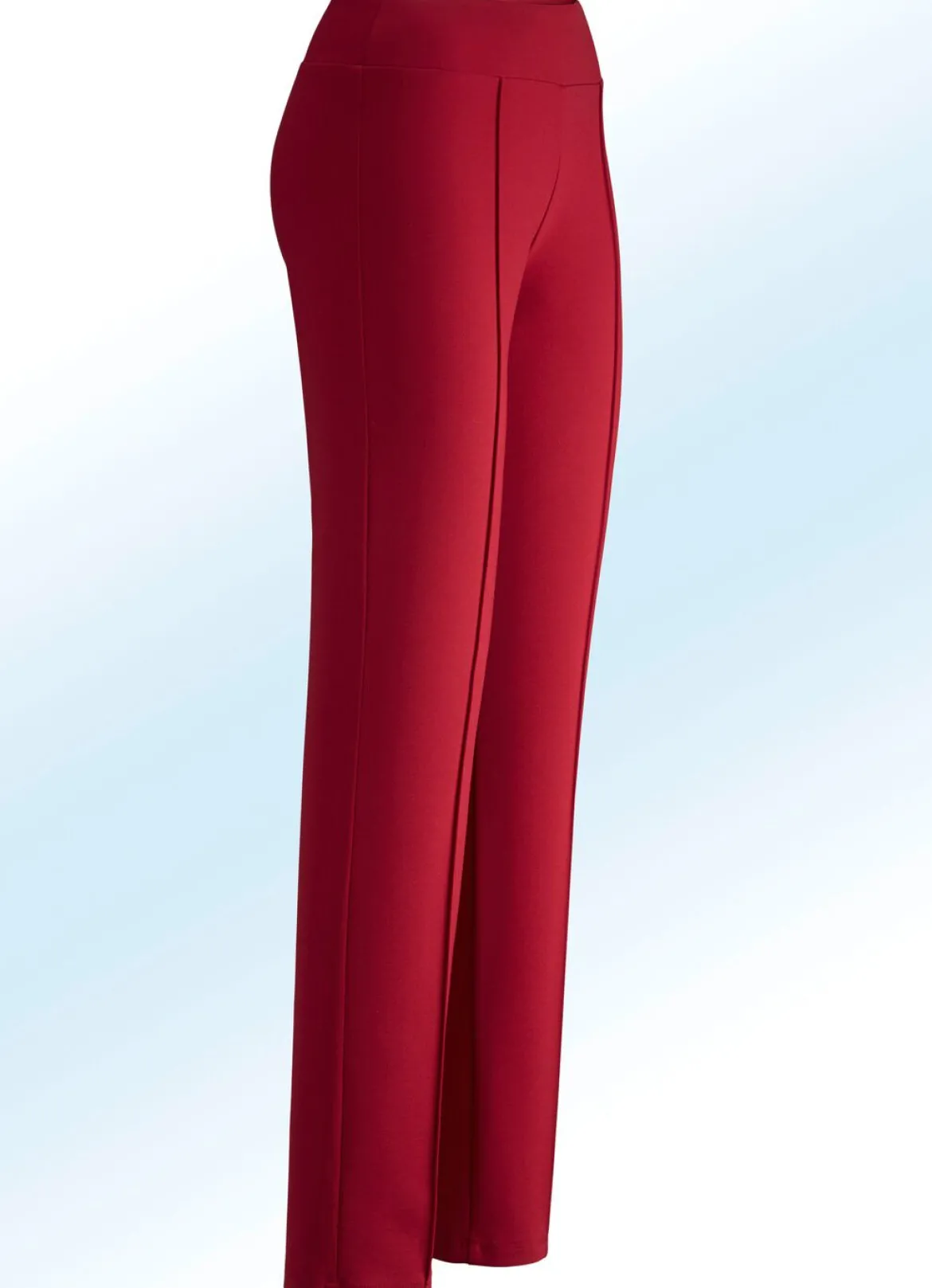 Jerseyhose mit höherem, elastischem Formbund