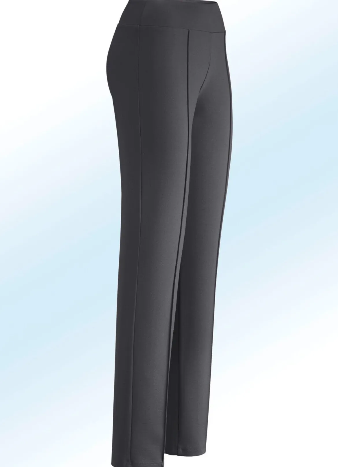 Jerseyhose mit höherem, elastischem Formbund