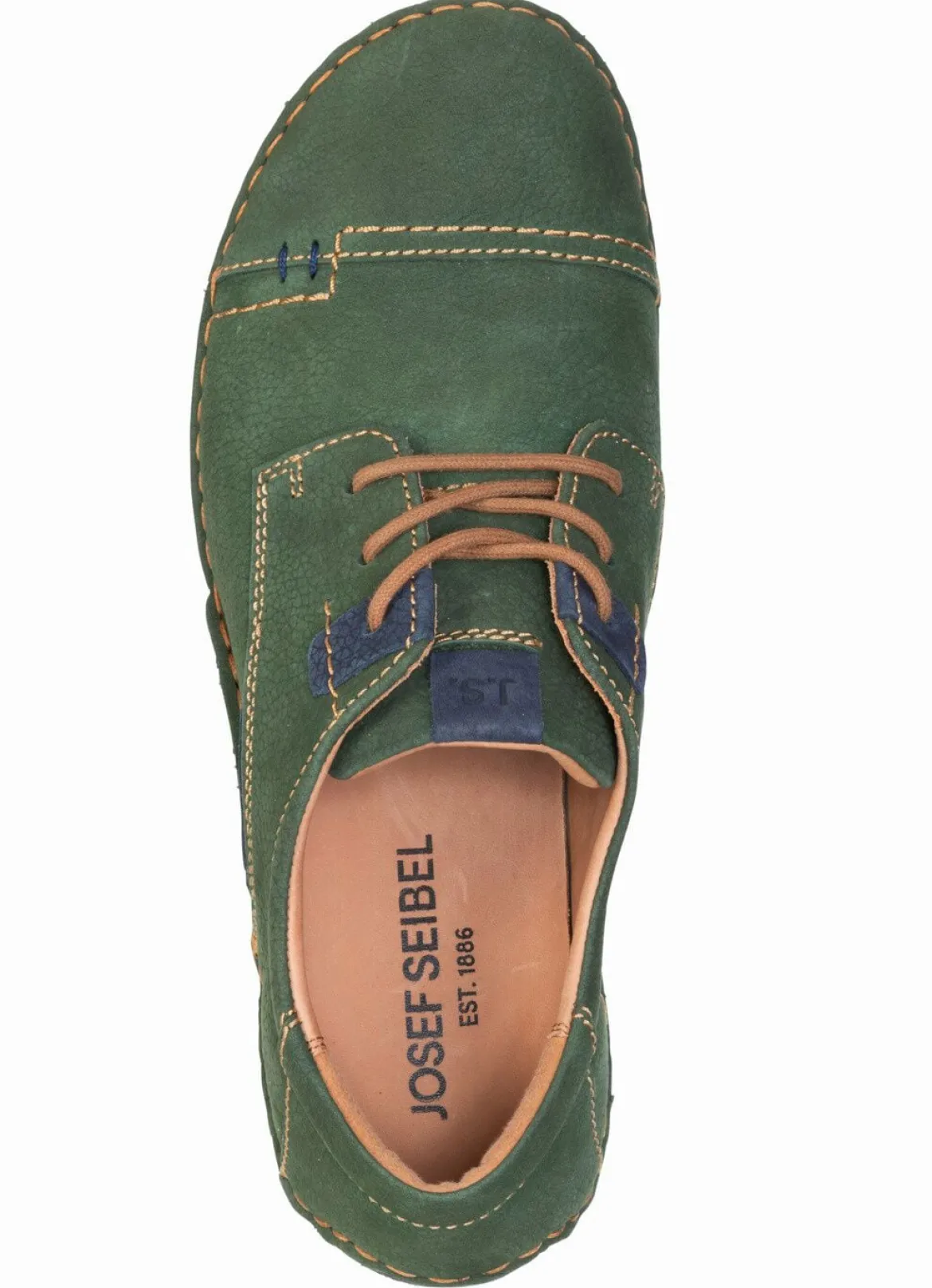 Josef Seibel, klassische Damen-Schnürschuhe, Weite G, mit herausnehmbarem Fußbett