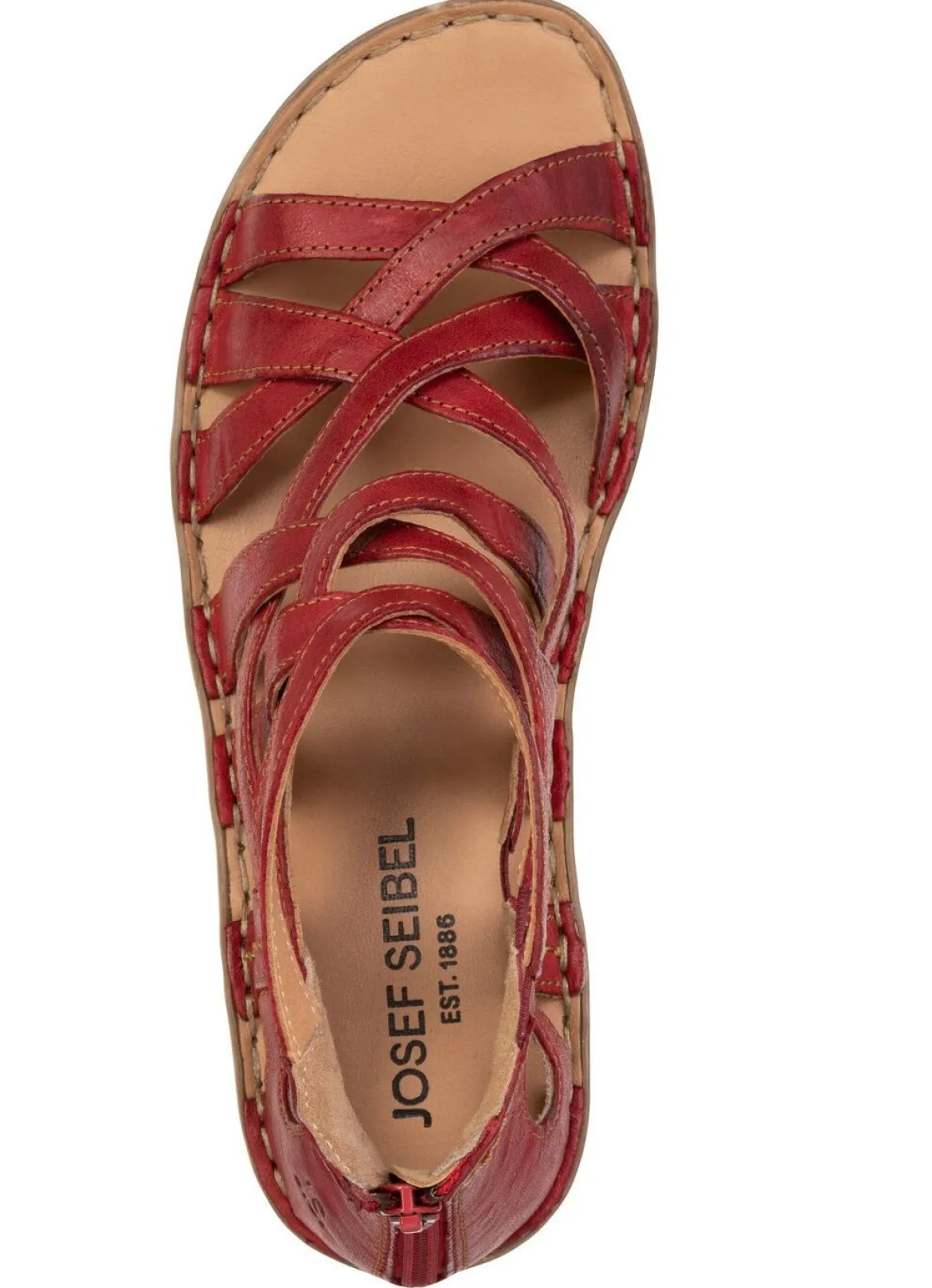 Josef Seibel, sommerliche Damen-Sandalen, Weite G, aus Leder