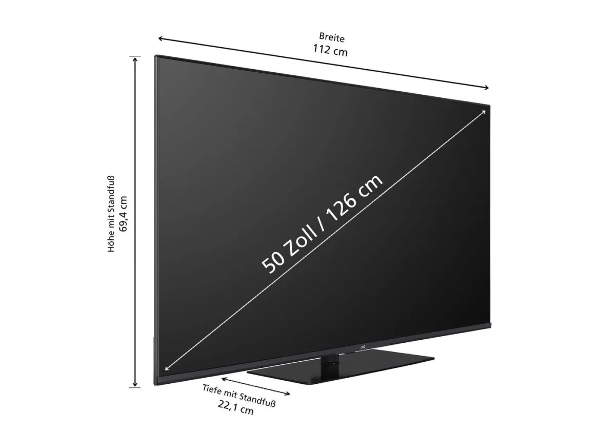 JVC LT-VGQ8255 4K-Ultra-HD QLED-Fernseher