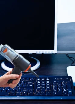 Kabelloser 2-in1 Mini-Akku-Handstaubsauger