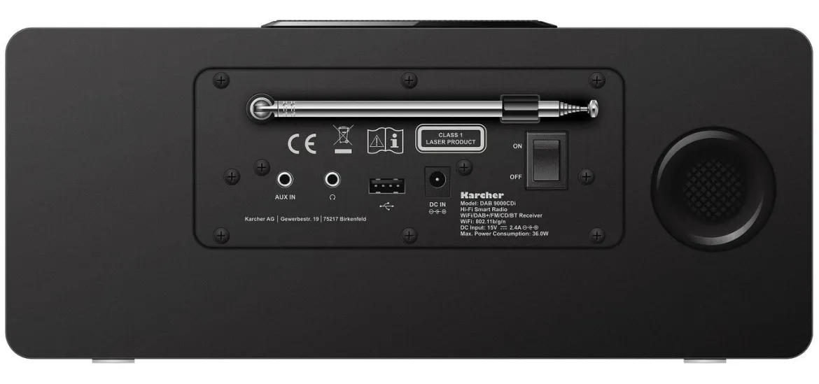 "Karcher" Internetradio mit CD-Spieler
