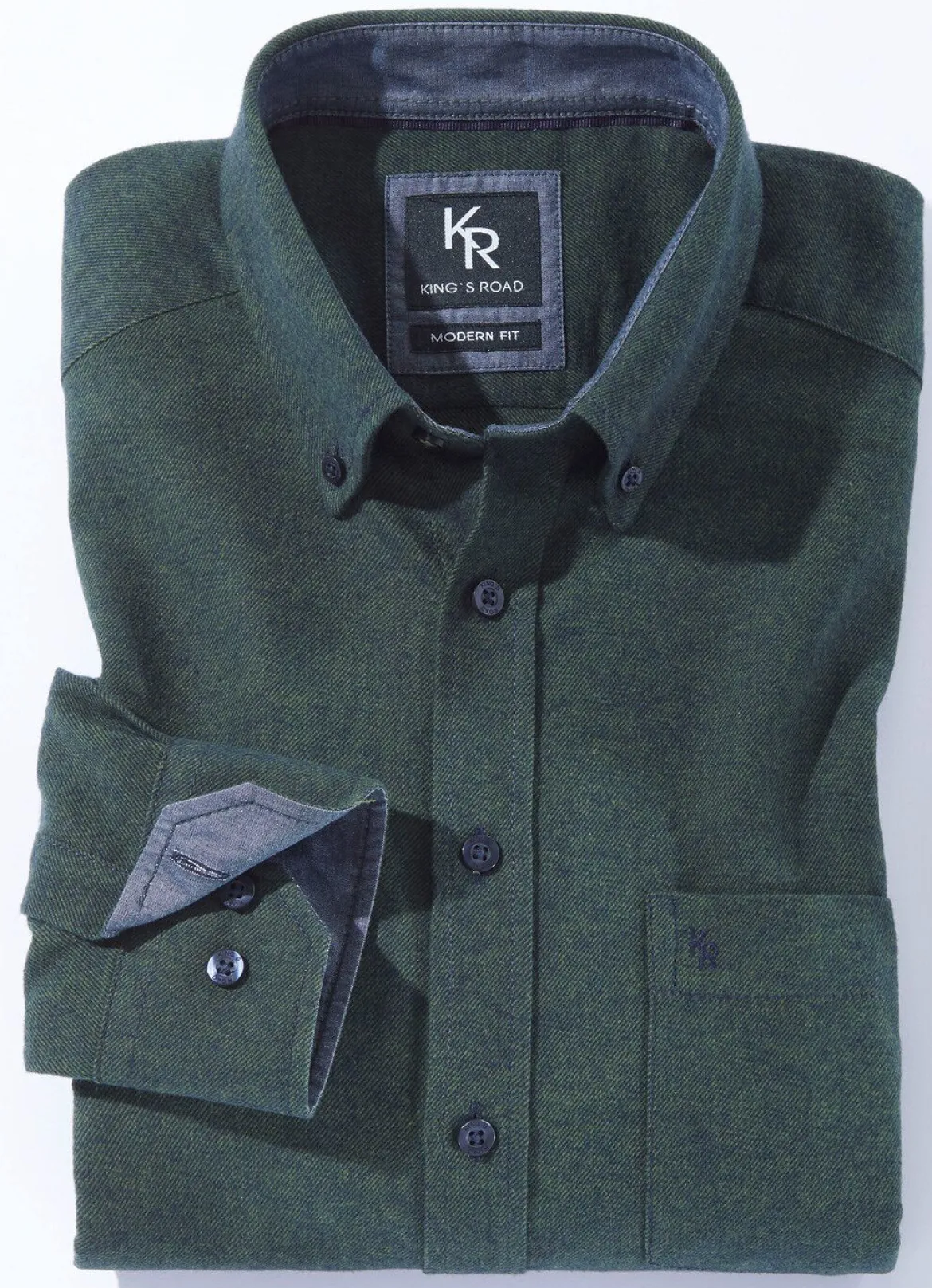 "King's Road"-Flanellhemd in 6 Farben