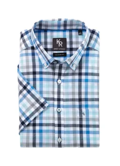 "King's Road"-Hemd mit Button-Down-Kragen in 4 Farben