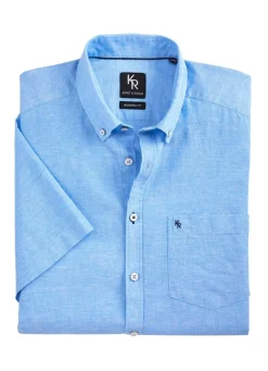 "King's Road"-Hemd mit Button-Down-Kragen in 4 Farben