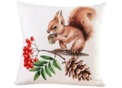 Kissenbezüge mit Eichhörnchen-Motiven