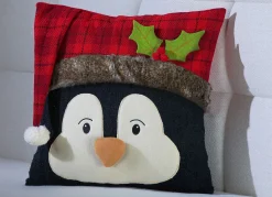 Kissenbezug Weihnachtspinguin