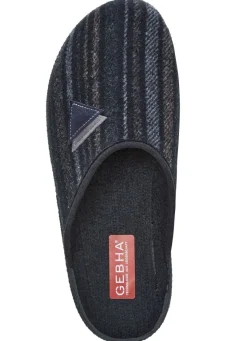Klassische Herren-Hausschuhe, aus Textil