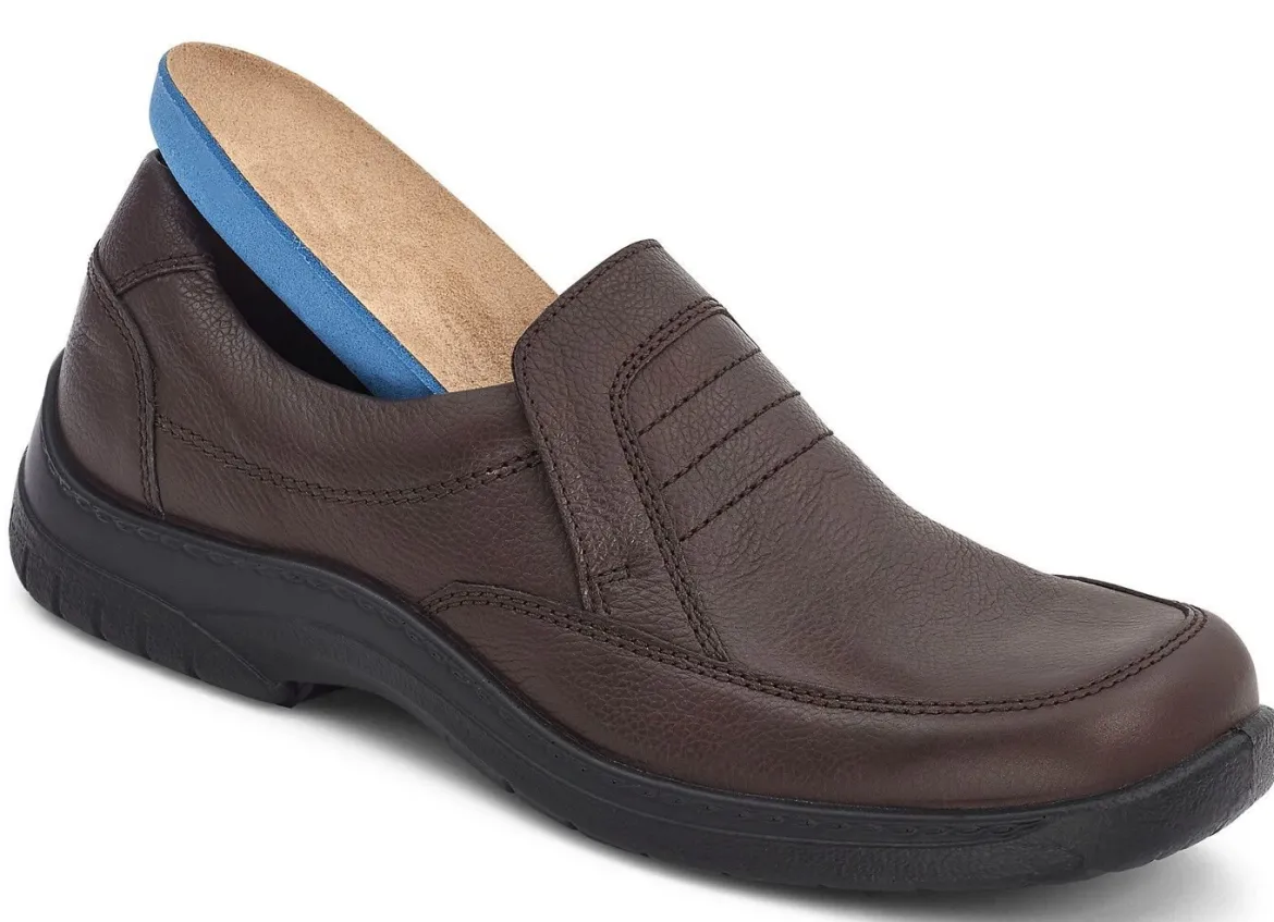 Klassische Herren-Slipper, mit atmungsaktivem Fußbett