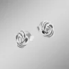 Klassische Knoten-Ohrstecker