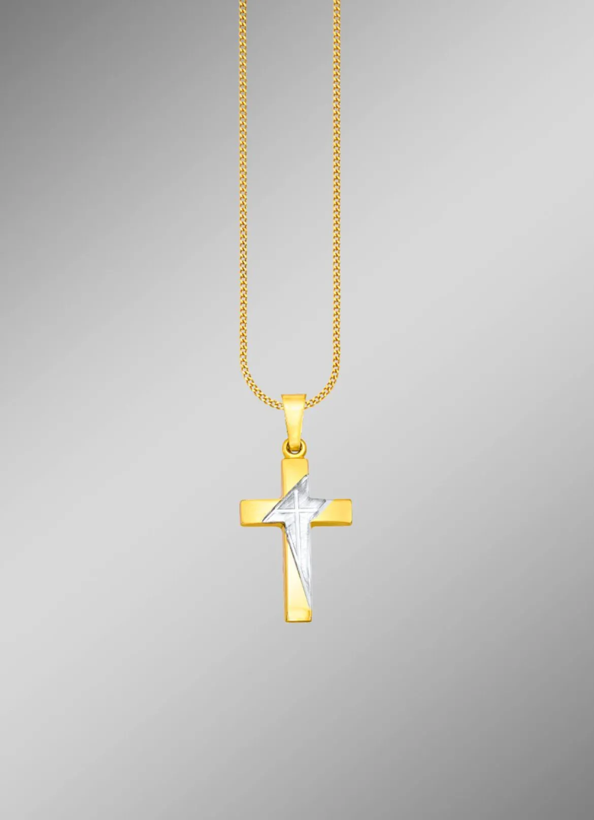 Klassischer Kreuz-Anhänger