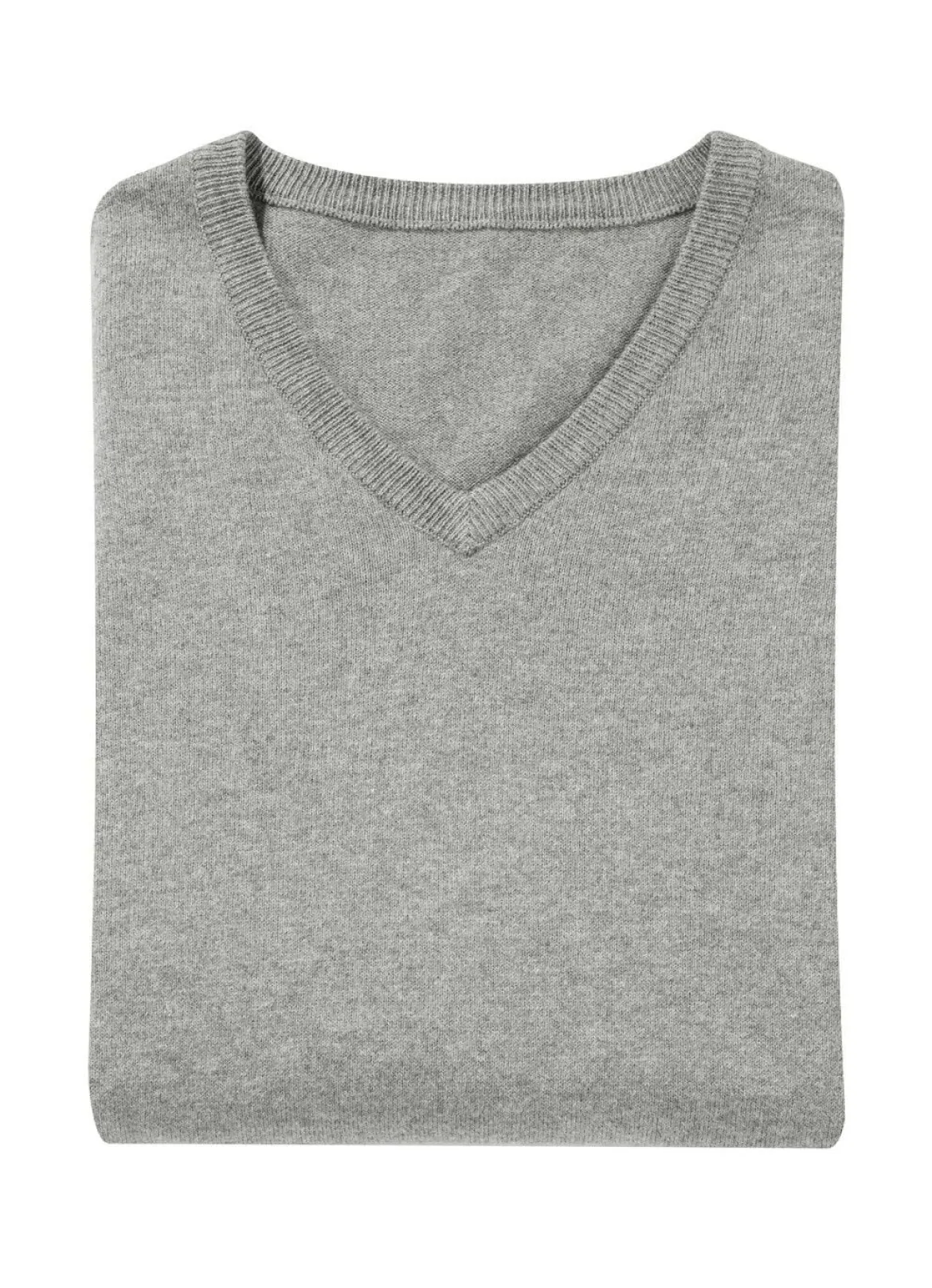 Klassischer V-Pullover in 4 Farben