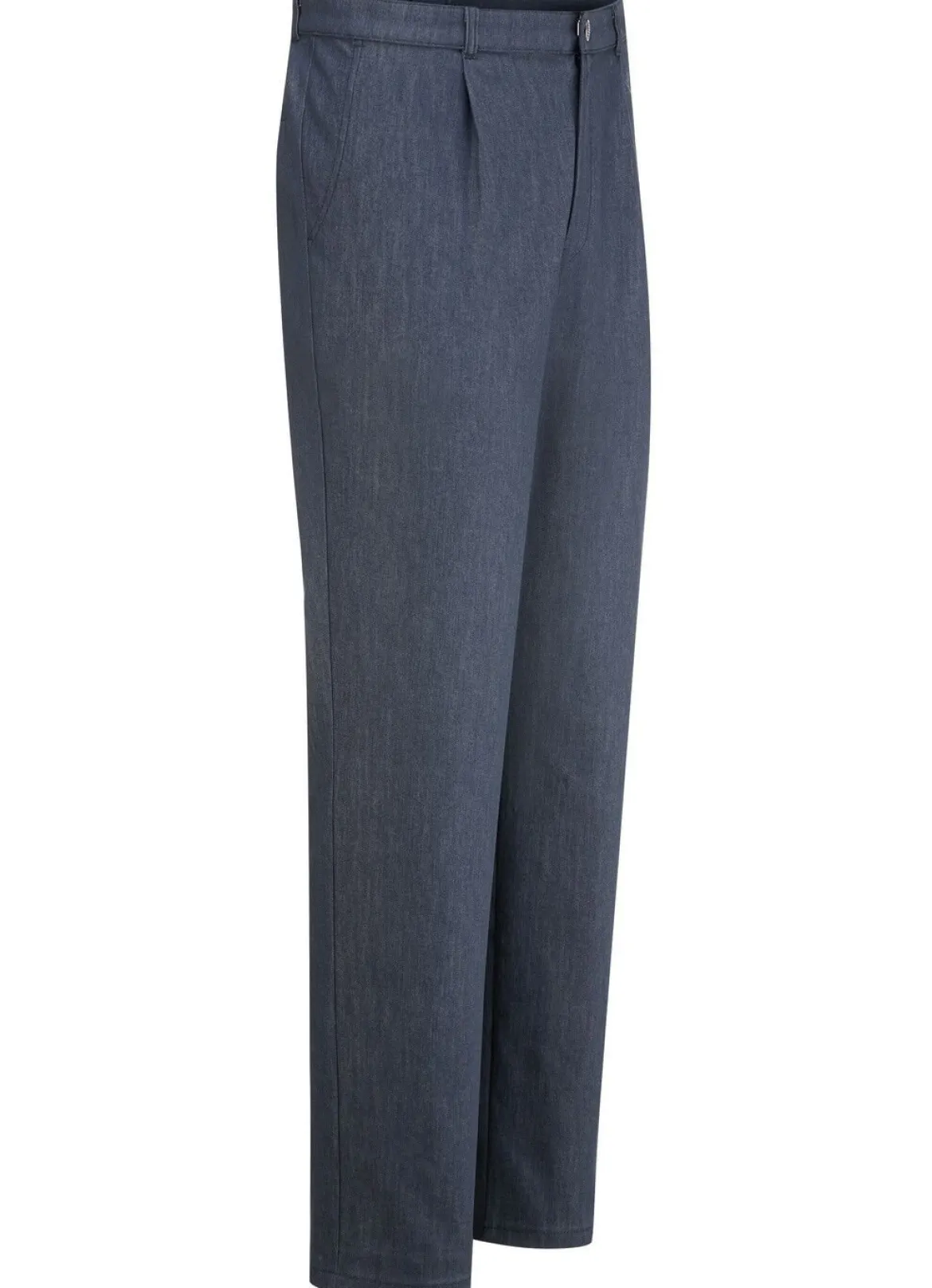 "Klaus Modelle"-Edeljeans mit Bundfalten in 2 Farben
