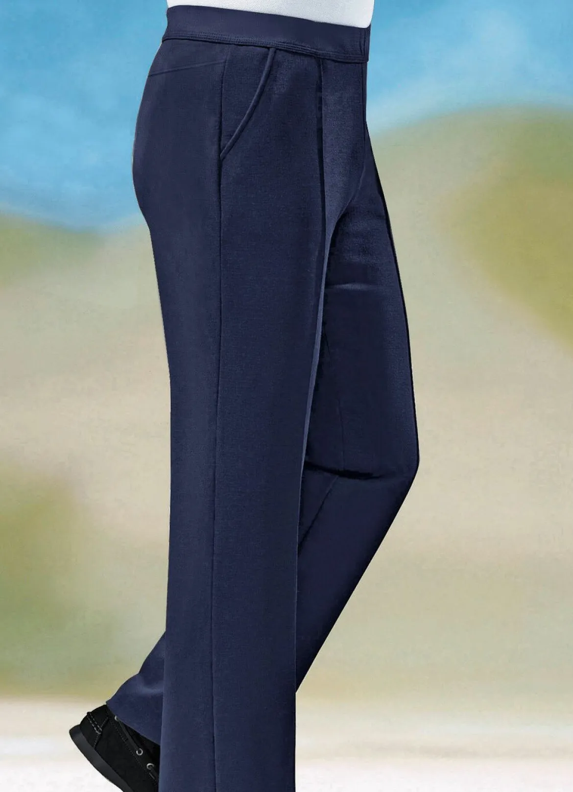 „Klaus Modelle“-Schlupfhose mit breitem Dehnbund in 6 Farben