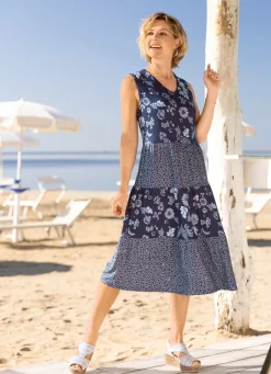 Kleid in angesagtem floralen Dessin
