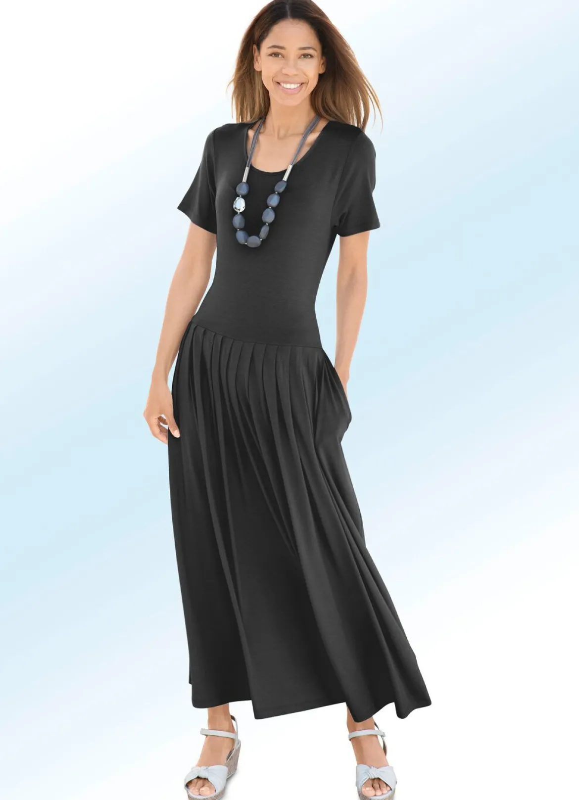 Kleid in Schlupfform