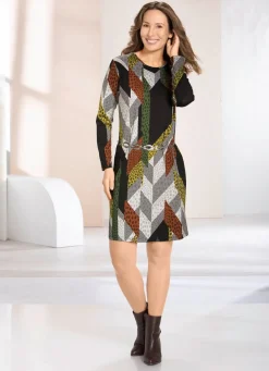 Kleid in Schlupfform