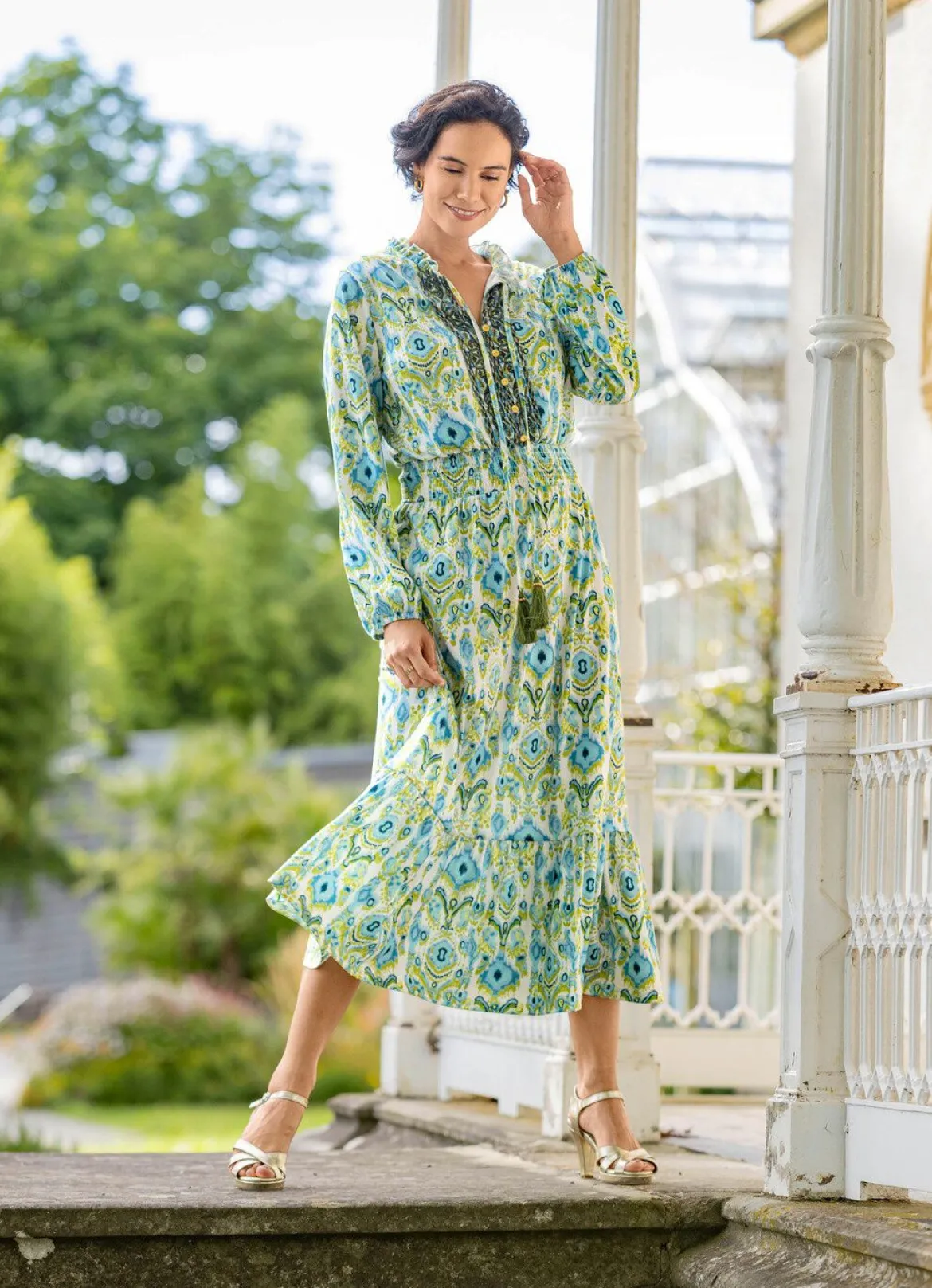 Kleid in Schlupfform