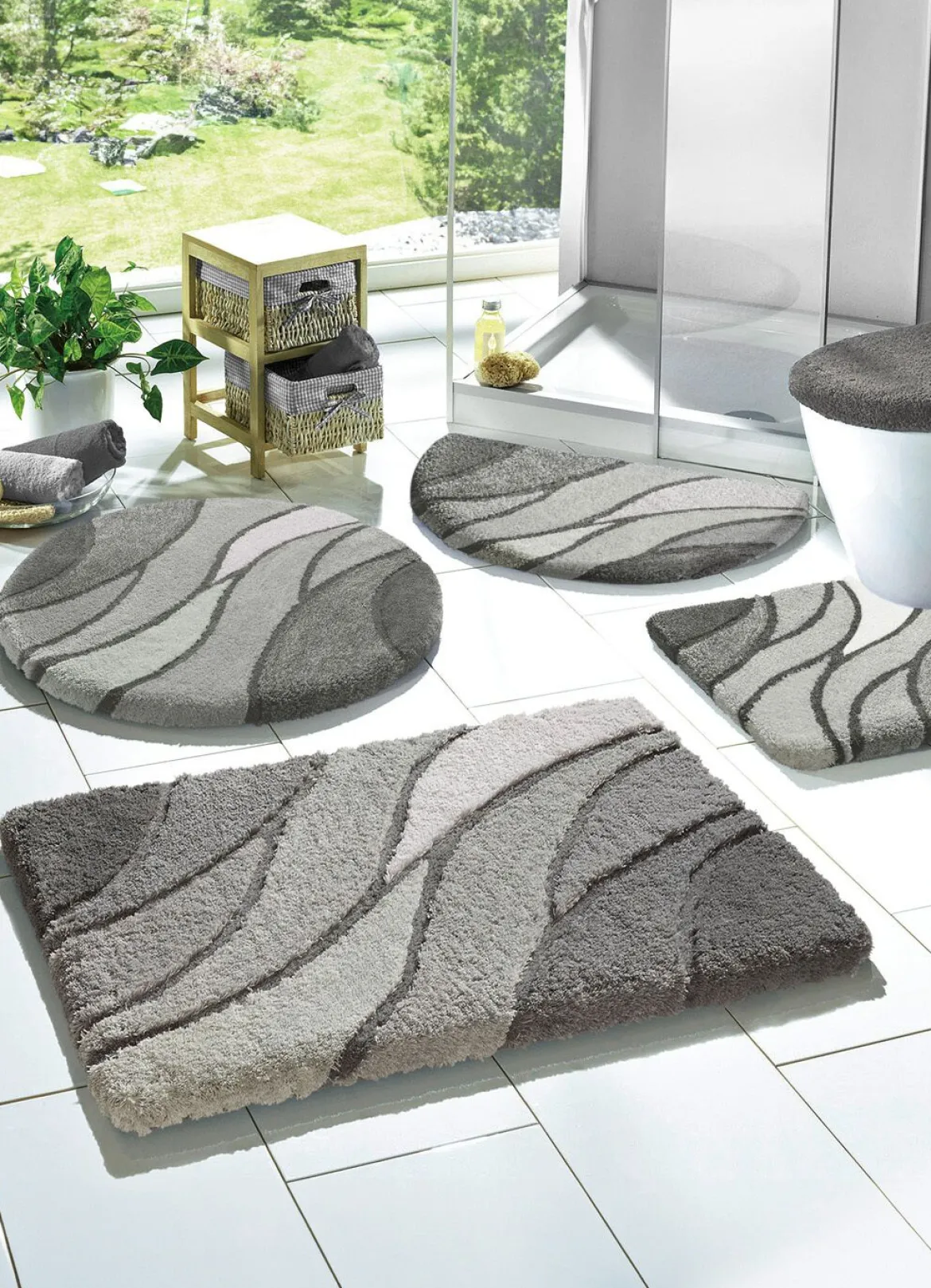 Kleine Wolke Badgarnitur in Table Tuft Qualität