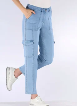 Knöchellange Cargojeans