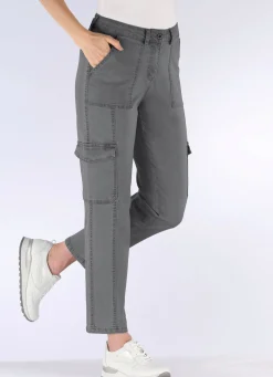 Knöchellange Cargojeans