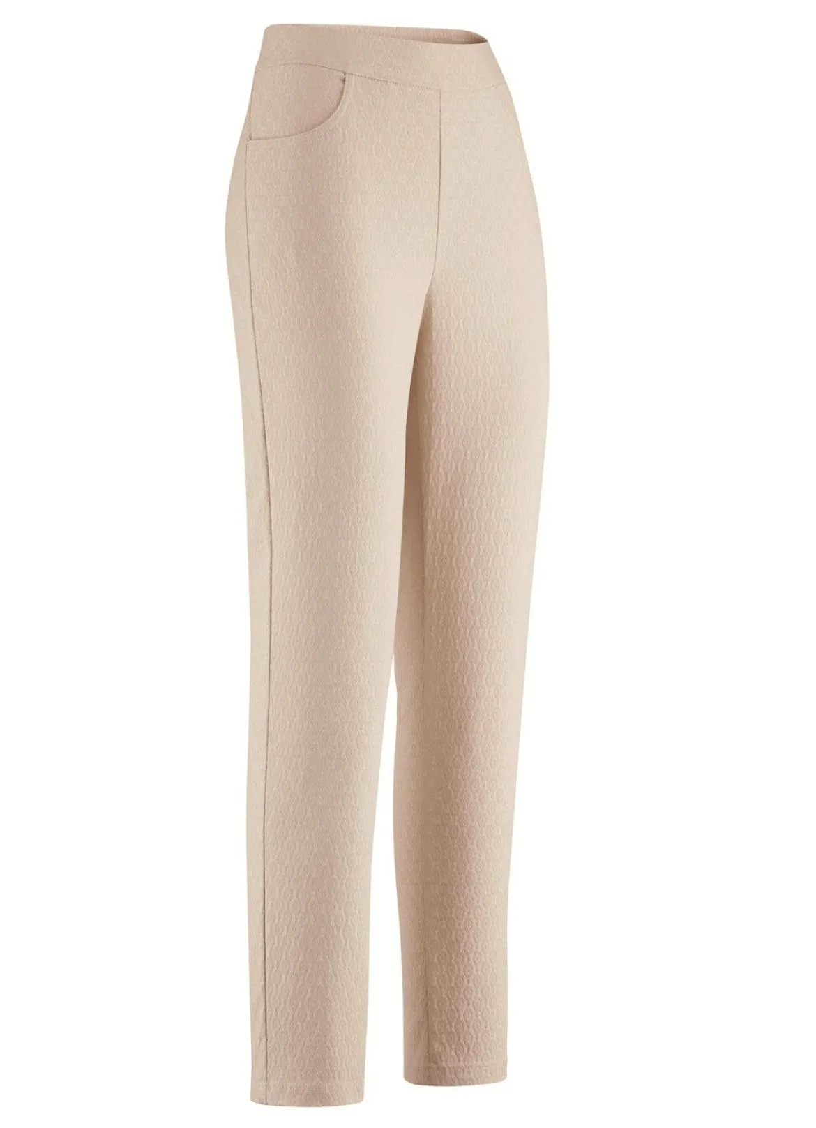Knöchellange Hose in bequemer Schlupfform