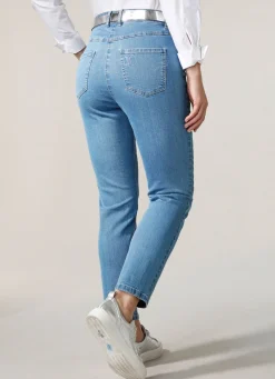 Knöchellange Jeans in 5-Pocket-Form