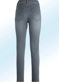 Knöchellange Jeans in 5-Pocket-Form