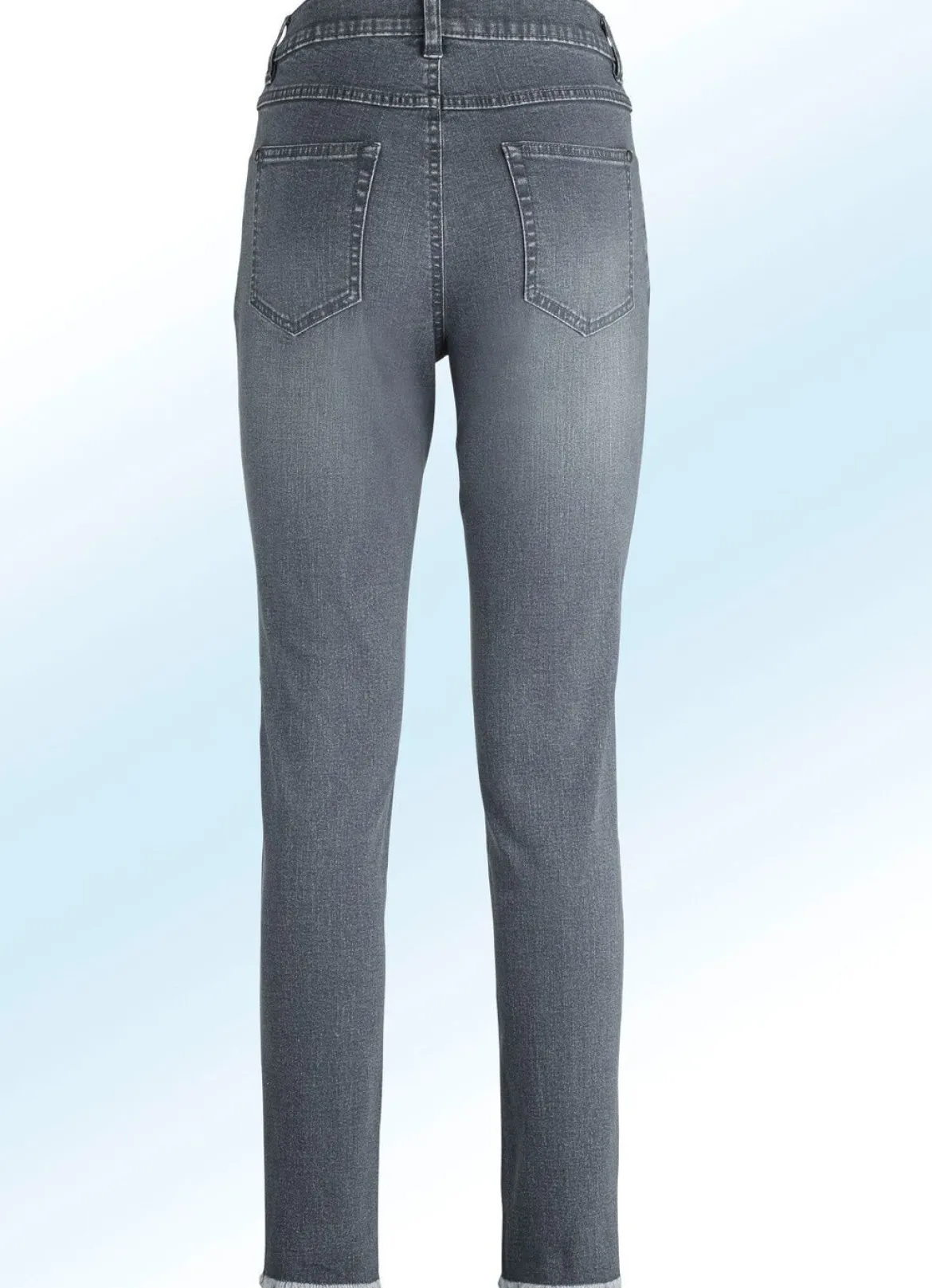 Knöchellange Jeans in 5-Pocket-Form