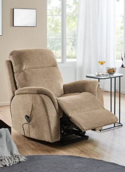 Komfortabler Massagesessel mit Aufstehhilfe