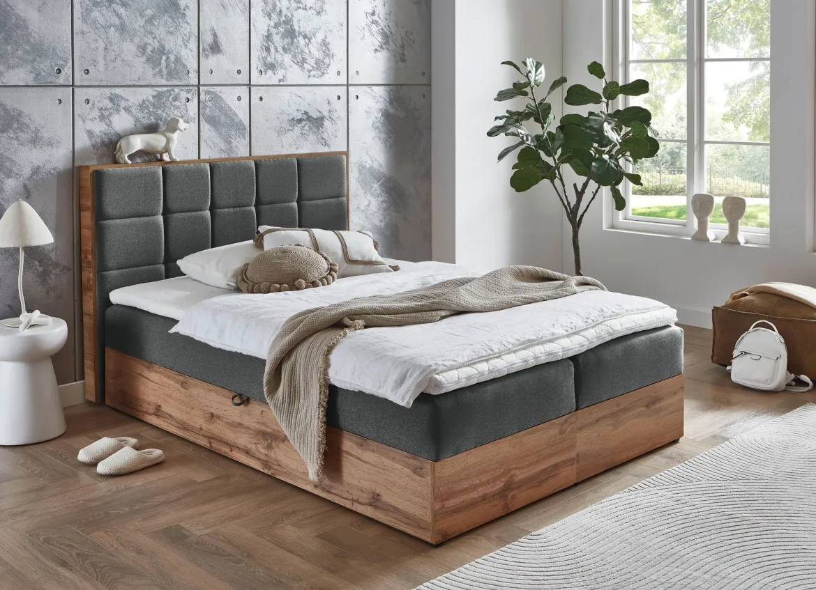 Komfortables Boxspringbett