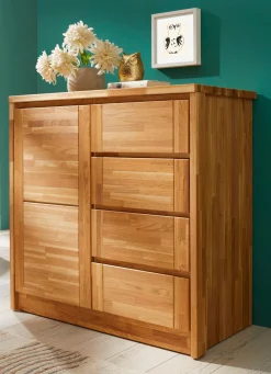Kommodenserie aus Massivholz mit Soft-Close