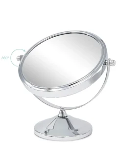 Kosmetik-Spiegel mit stabilem Metallgehäuse