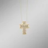 Kreuz-Anhänger mit Brillanten