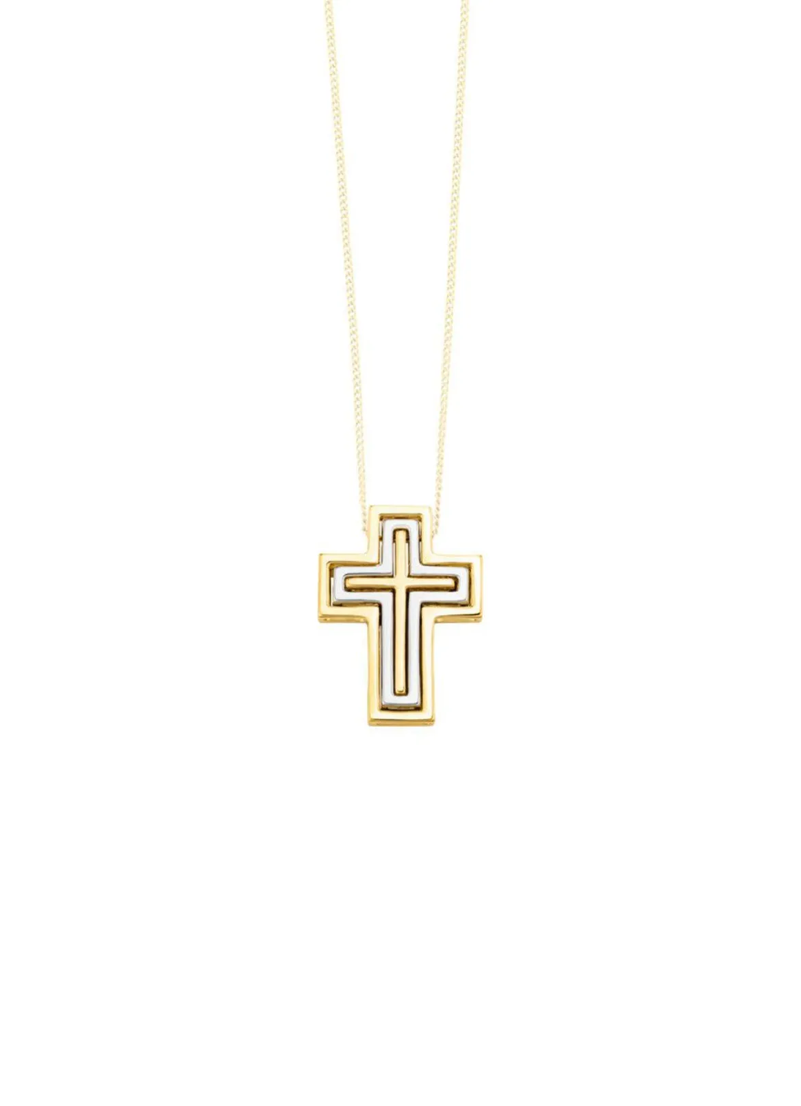 Kreuz-Anhänger mit Brillanten