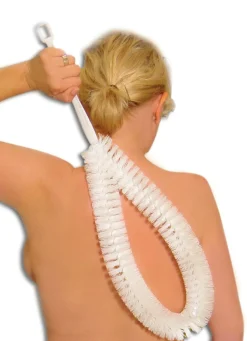 Körperbürste mit langem Griff